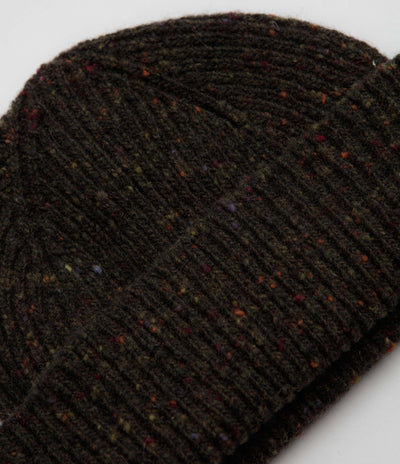 Uskees 4003 Speckled Donegal Wool Beanie - Speckled Kelp