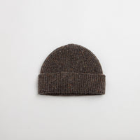 Uskees 4003 Speckled Donegal Wool Beanie - Terra Grey thumbnail