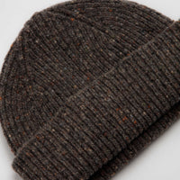 Uskees 4003 Speckled Donegal Wool Beanie - Terra Grey thumbnail