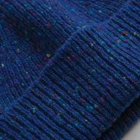 Uskees 4003 Speckled Donegal Wool Beanie in Ultra Blue thumbnail