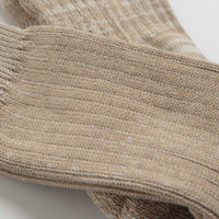 Uskees 4006 Organic Cotton Socks - Khaki thumbnail