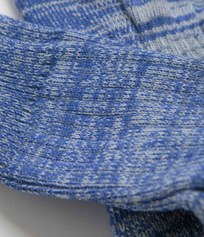 Uskees 4006 Organic Cotton Socks - Ultra Blue