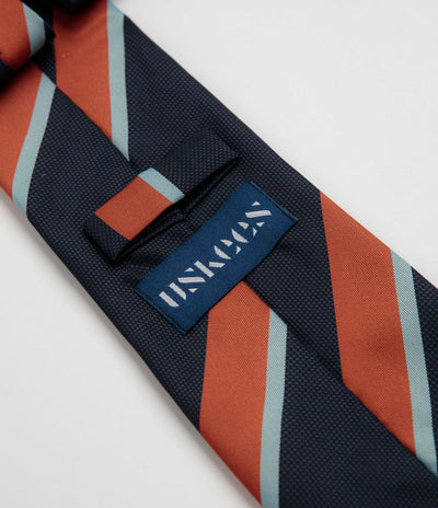 Uskees 4014 Repp Tie - Midnight Blue