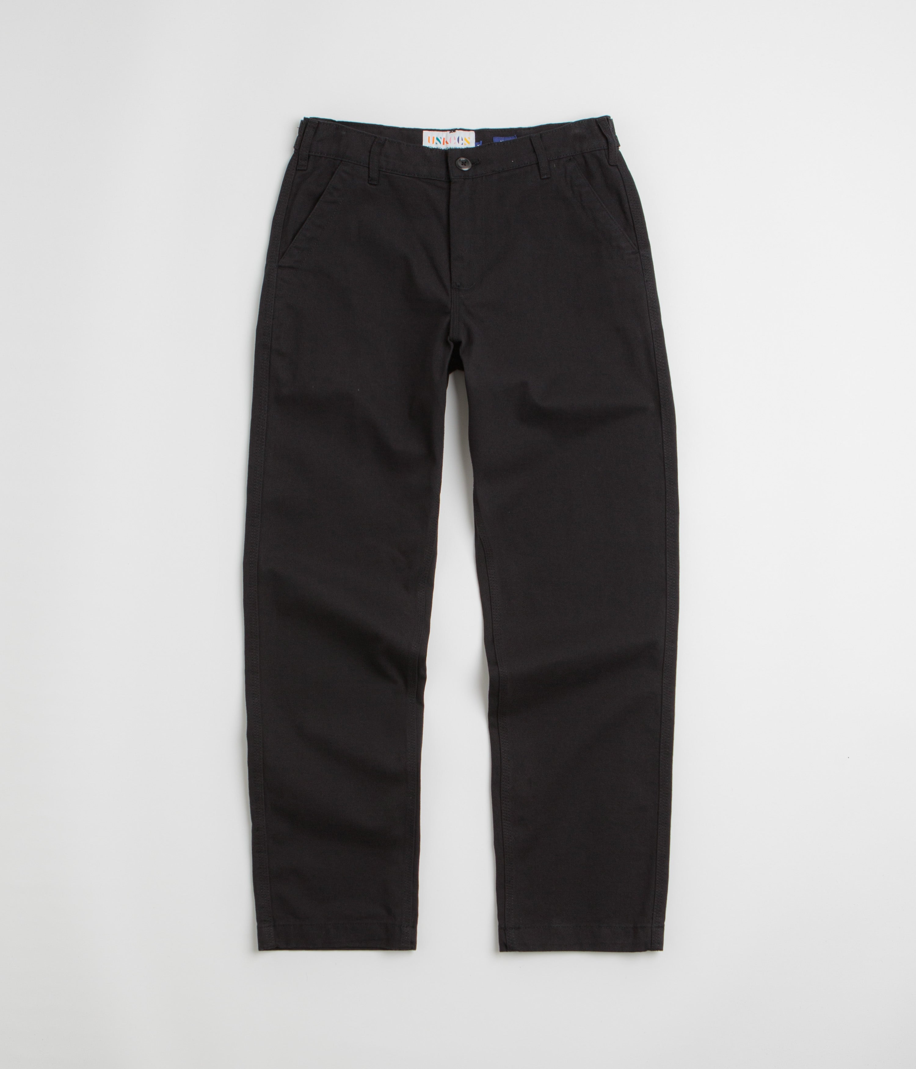 Uskees 5005 Twill Workwear Pants in Black
