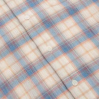 Uskees 6011 Timber Leah Seersucker Shirt - Blue Pebble Plaid thumbnail