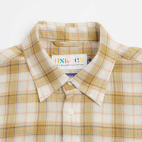 Uskees 6011 Timber Leah Seersucker Shirt - Sand Pebble Plaid thumbnail