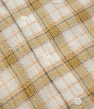 Uskees 6011 Timber Leah Seersucker Shirt - Sand Pebble Plaid