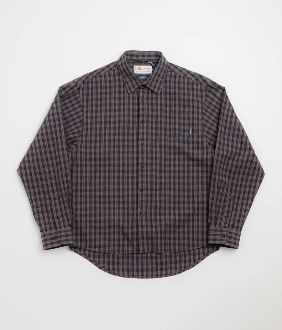 Uskees 6011 Timber Leah Shirt in Eastlands Blue Plaid