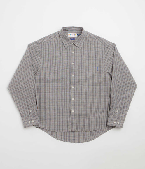 Uskees 6011 Timber Leah Shirt - Trafford Grey Plaid