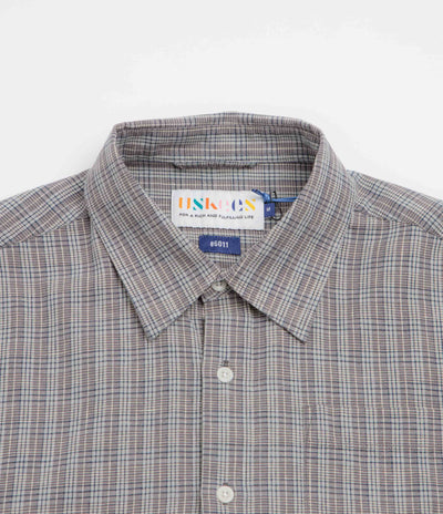 Uskees 6011 Timber Leah Shirt - Trafford Grey Plaid