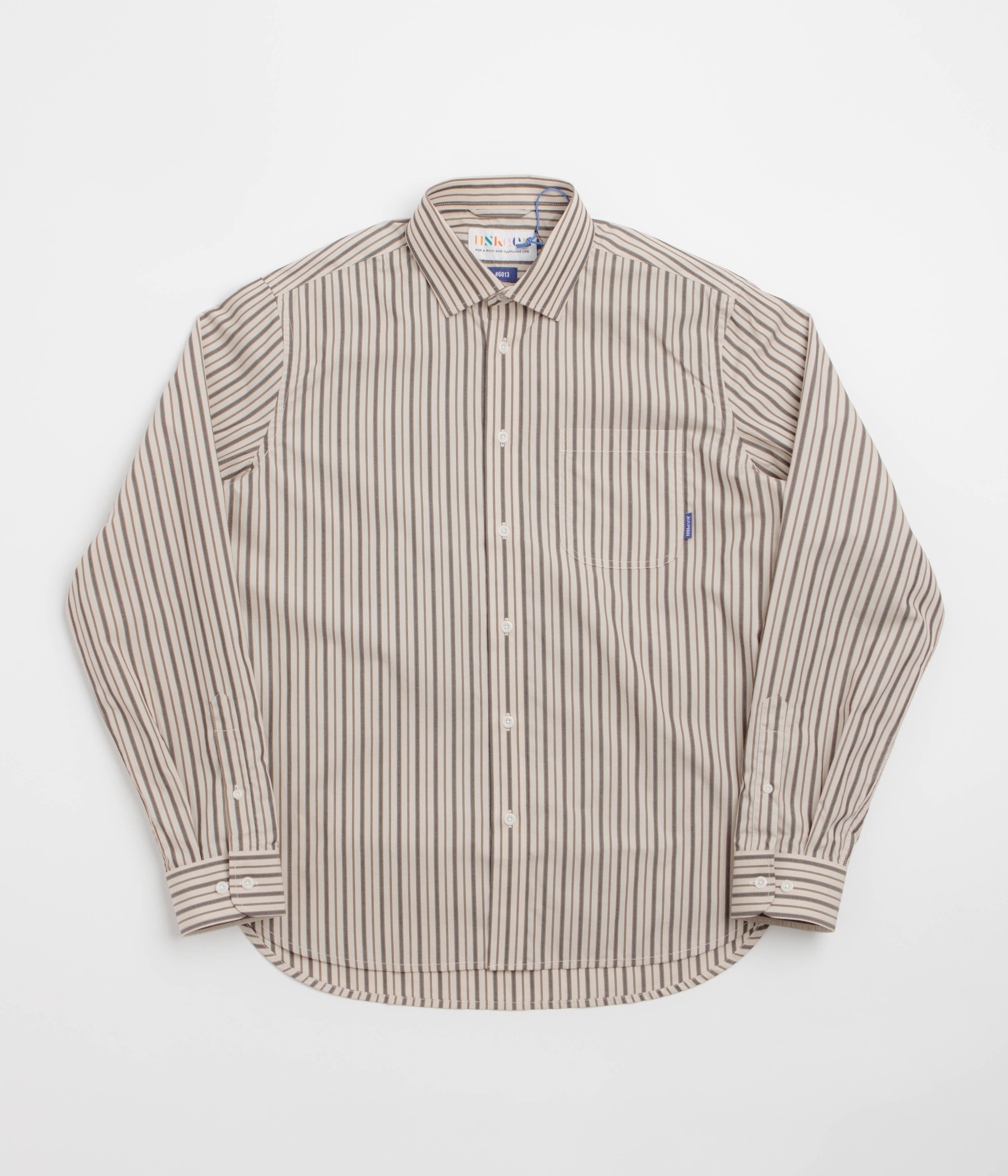 Cream / Glade Terrace Pinstripe