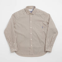 Uskees 6013 Oxford Shirt - Cream / Glade Terrace Pinstripe thumbnail