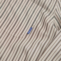 Uskees 6013 Oxford Shirt - Cream / Glade Terrace Pinstripe thumbnail