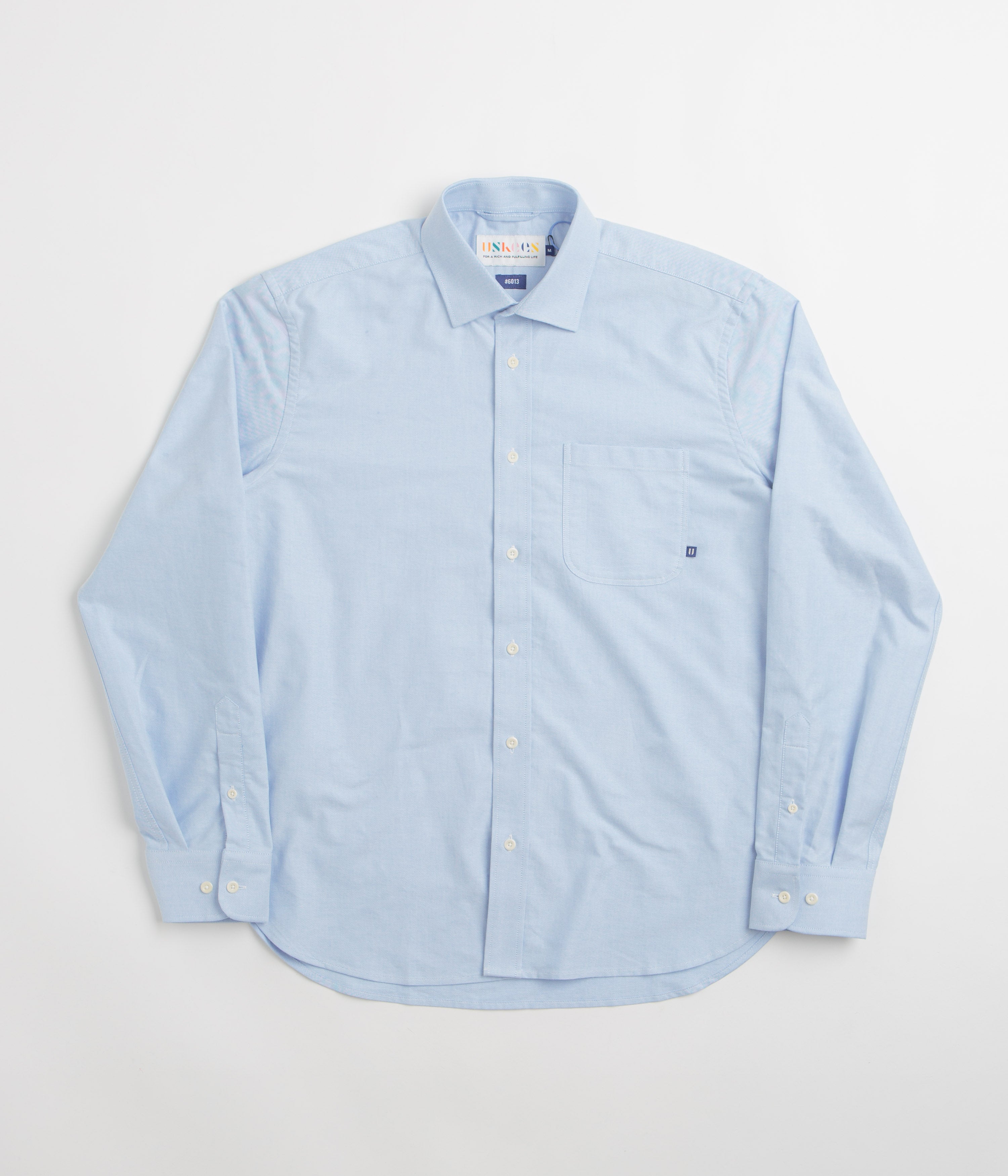 Uskees 6013 Oxford Shirt - Daydream Blue
