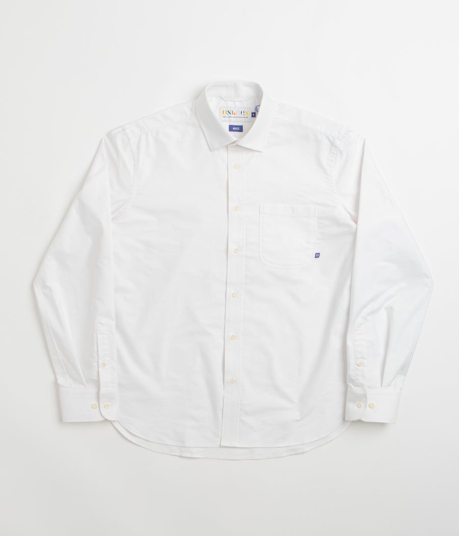 Uskees 6013 Oxford Shirt - White