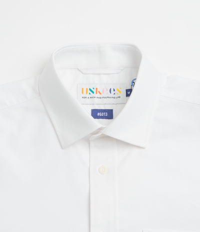 Uskees 6013 Oxford Shirt - White