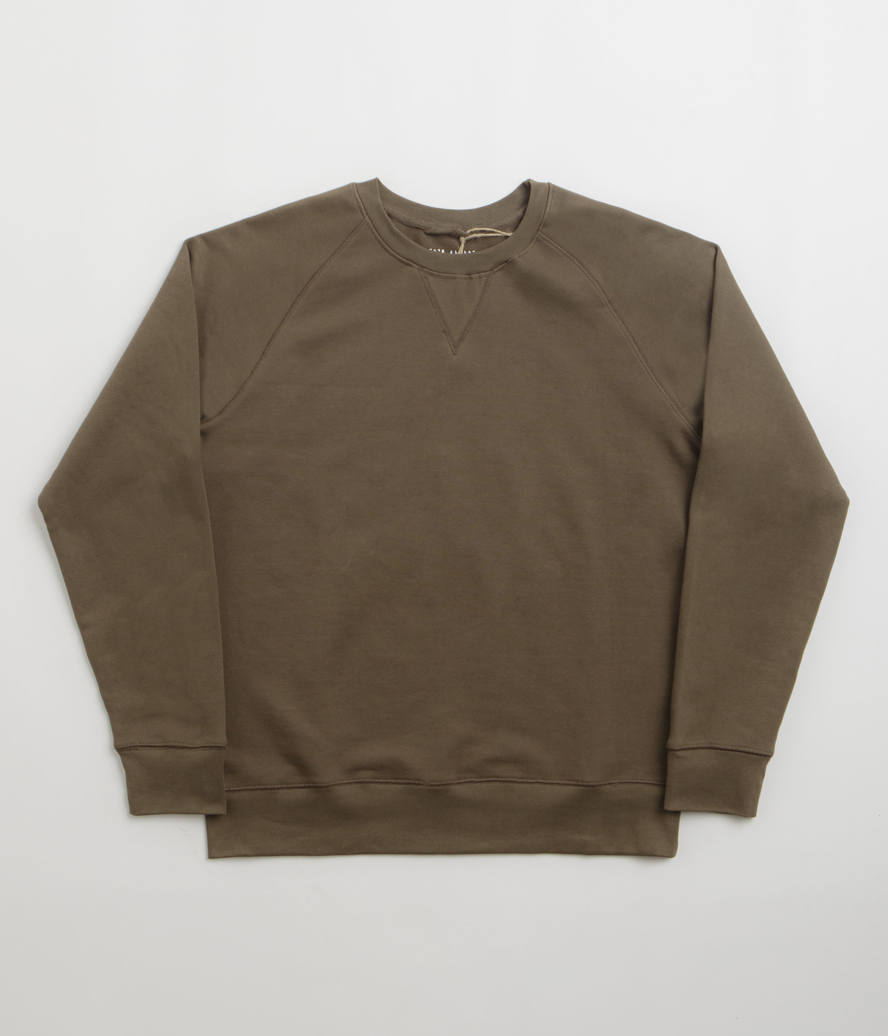 Stussy Stock Logo Crewneck Sweatshirt - Grey Heather | Flatspot