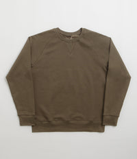 Uskees 7005 Crewneck Sweatshirt in Dark Taupe