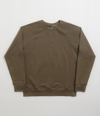 Uskees 7005 Crewneck Sweatshirt in Dark Taupe