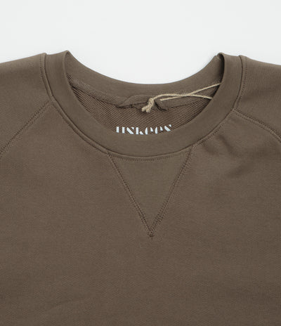 Uskees 7005 Crewneck Sweatshirt - Dark Taupe