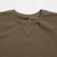 Uskees 7005 Crewneck Sweatshirt in Dark Taupe thumbnail