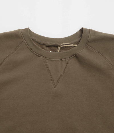Uskees 7005 Crewneck Sweatshirt in Dark Taupe