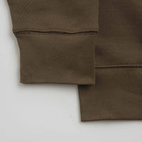 Uskees 7005 Crewneck Sweatshirt in Dark Taupe thumbnail