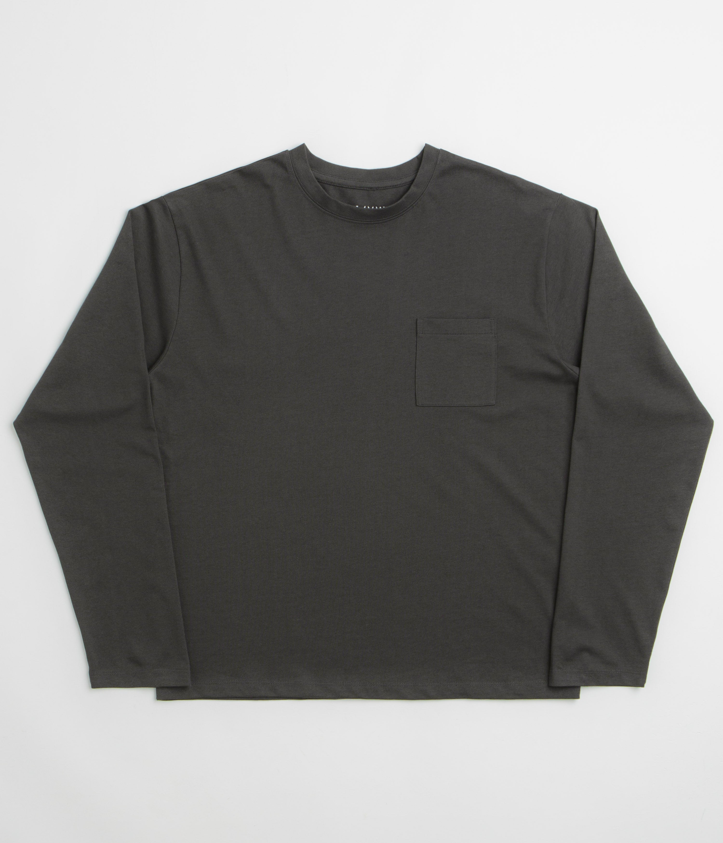 Uskees 7010 Long Sleeve T-Shirt in Faded Black