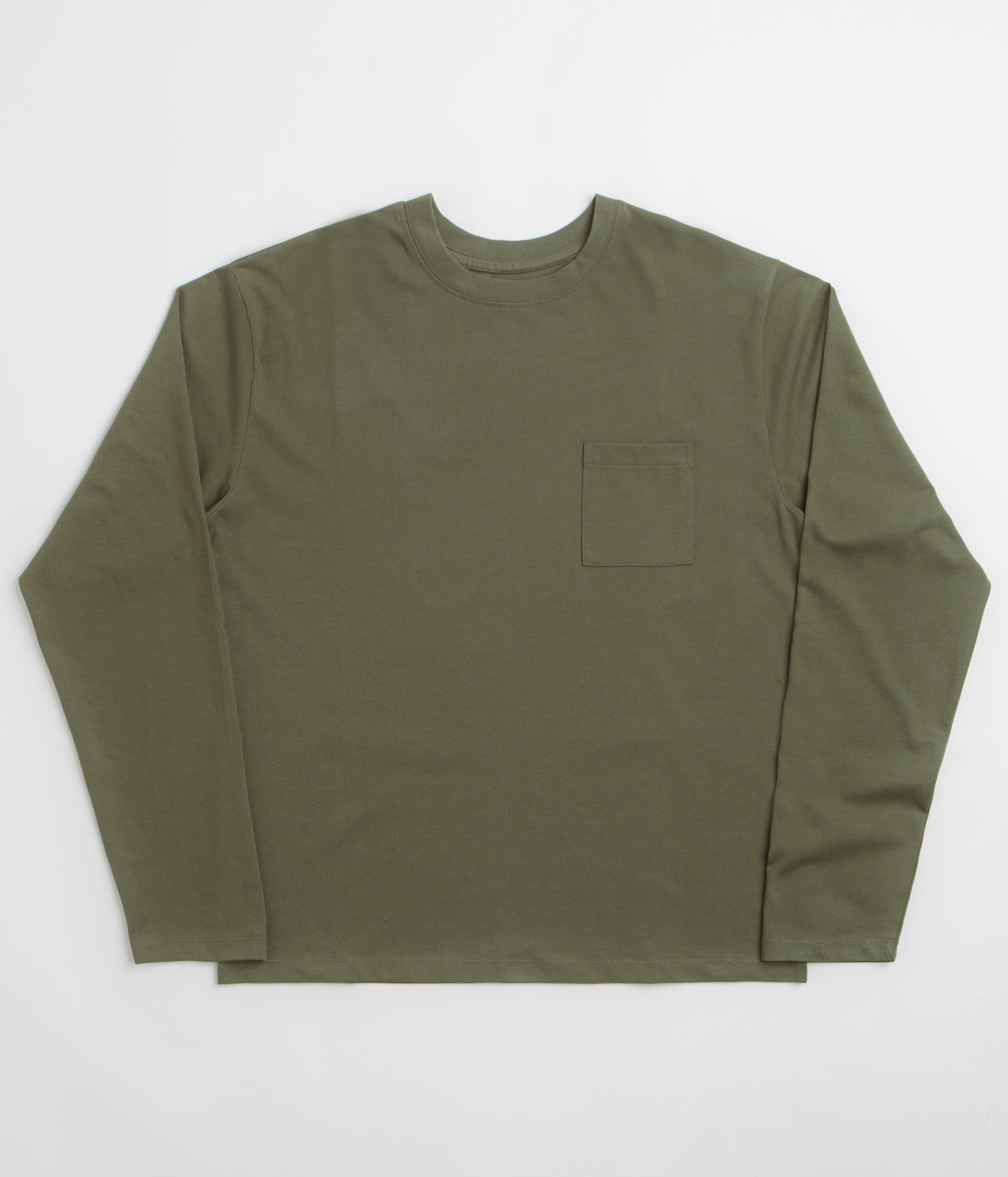 Uskees 7010 Long Sleeve T-Shirt in Norway Spruce