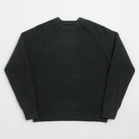 Uskees 7013 Knit Crewneck Sweatshirt - Epsom Downs Green thumbnail
