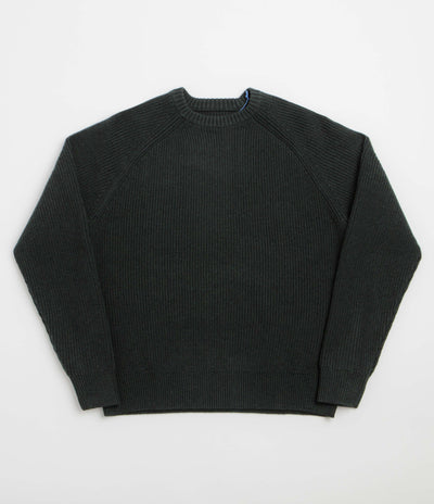 Uskees 7013 Knit Crewneck Sweatshirt - Epsom Downs Green