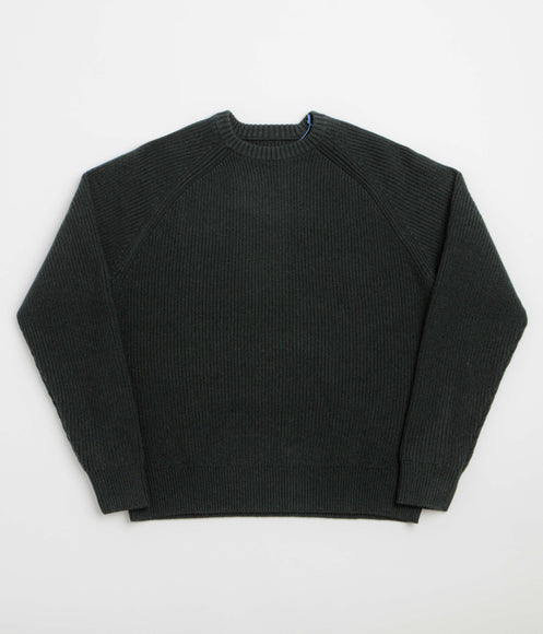 Uskees 7013 Knit Crewneck Sweatshirt - Epsom Downs Green