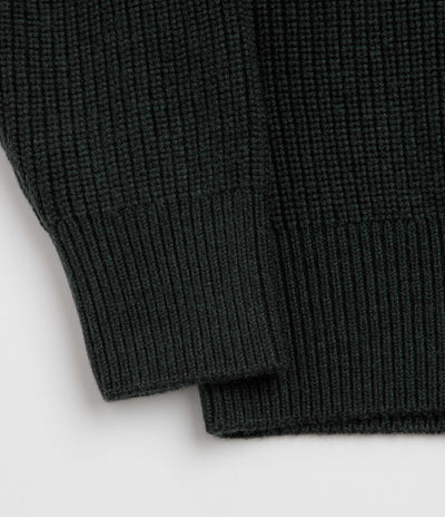 Uskees 7013 Knit Crewneck Sweatshirt - Epsom Downs Green