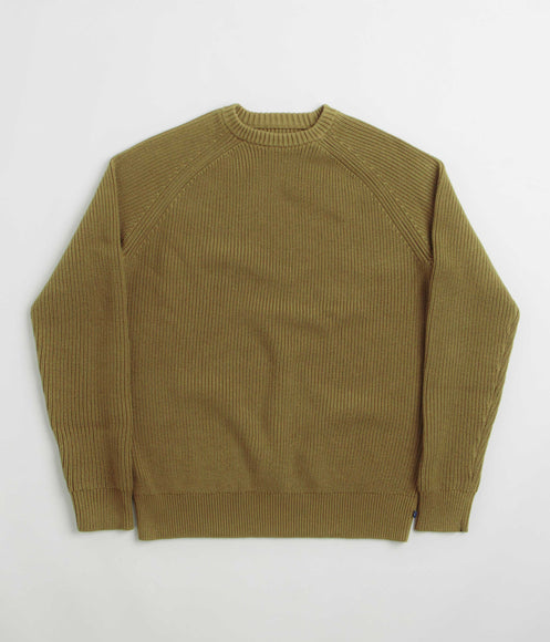 Uskees 7013 Knit Crewneck Sweatshirt - Woodland Green
