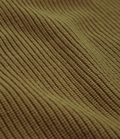 Uskees 7013 Knit Crewneck Sweatshirt in Woodland Green