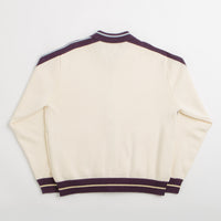 Uskees 7015 Racquet Club Track Jacket in Cream thumbnail