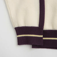 Uskees 7015 Racquet Club Track Jacket in Cream thumbnail