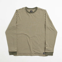 Vans Awbrey Long Sleeve T-Shirt - Grey Leaf / Taos Taupe thumbnail