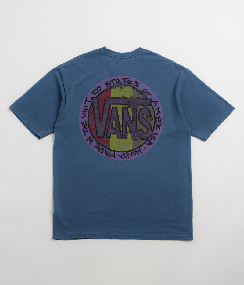Vans Blotched Circle T-Shirt - True Navy