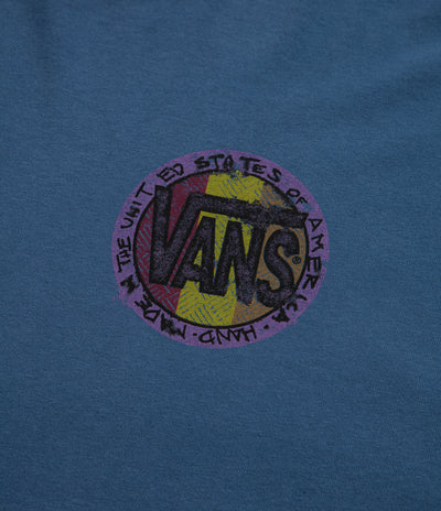 Vans Blotched Circle T-Shirt - True Navy