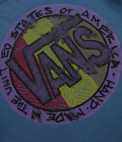 Vans Blotched Circle T-Shirt - True Navy