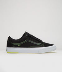 Vans BMX Old Skool Shoes in Black and Neon Yellow