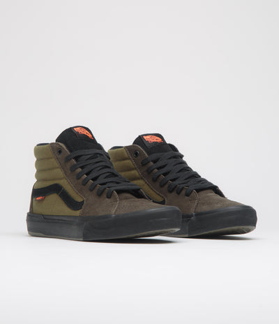 Vans BMX Sk8-Hi Shoes - Coal Brown