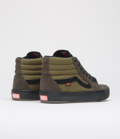 Vans BMX Sk8-Hi Shoes - Coal Brown