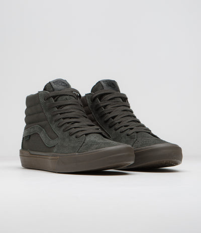 Vans BMX Sk8-Hi Shoes in Dark Grey and Gum