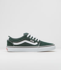Vans Chukka Low Sidestripe Shoes in Green Gables