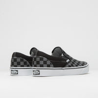 Vans Classic Slip-On Shoes in Black and Pewter Checkerboard thumbnail