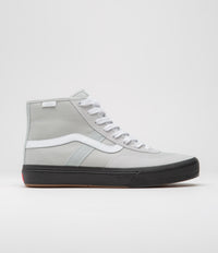 Vans Crockett High Shoes in Light Grey and Black