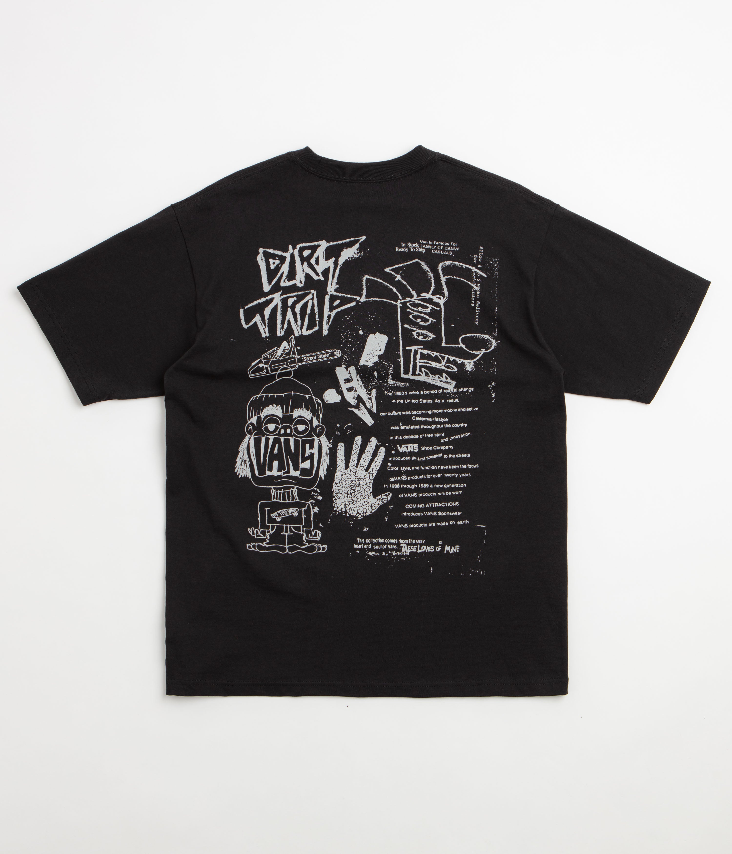 Vans Dirt Trip T-Shirt - Black