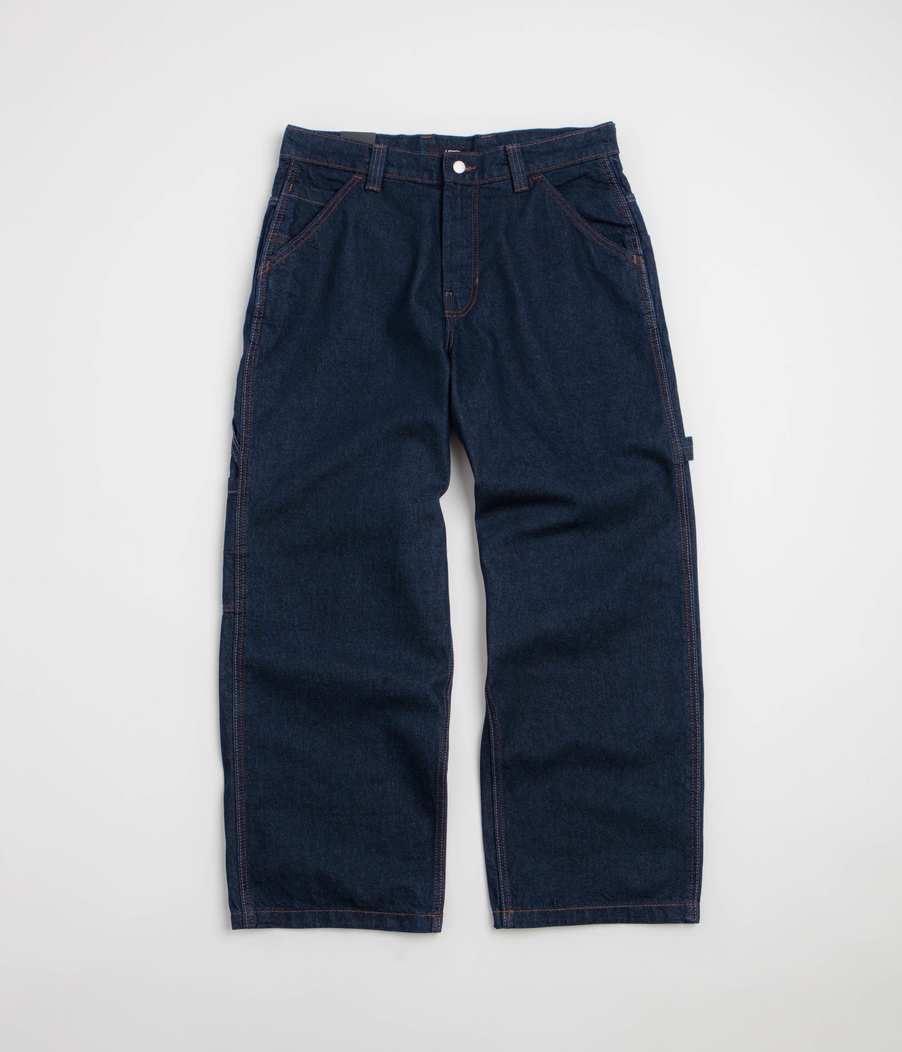 Vans Drill Chore Baggy Carpenter Pants - Dark Rinse